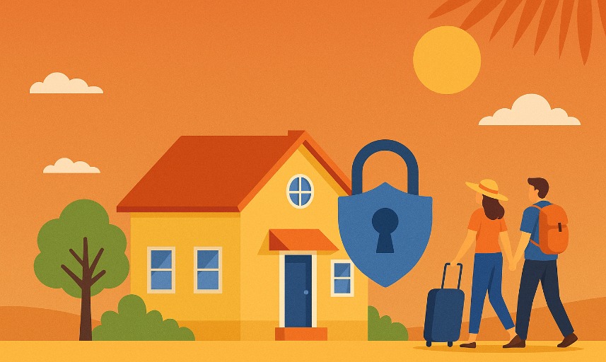 Comment protéger votre maison pendant vos vacances d’été