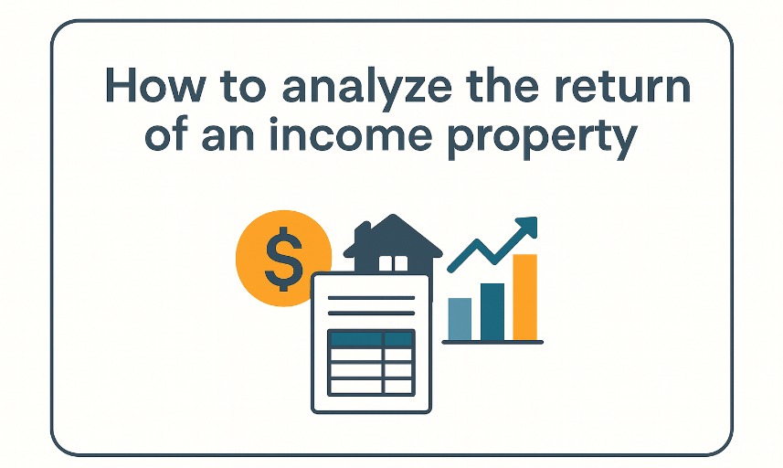 How to Analyze the Return on an Income Property
